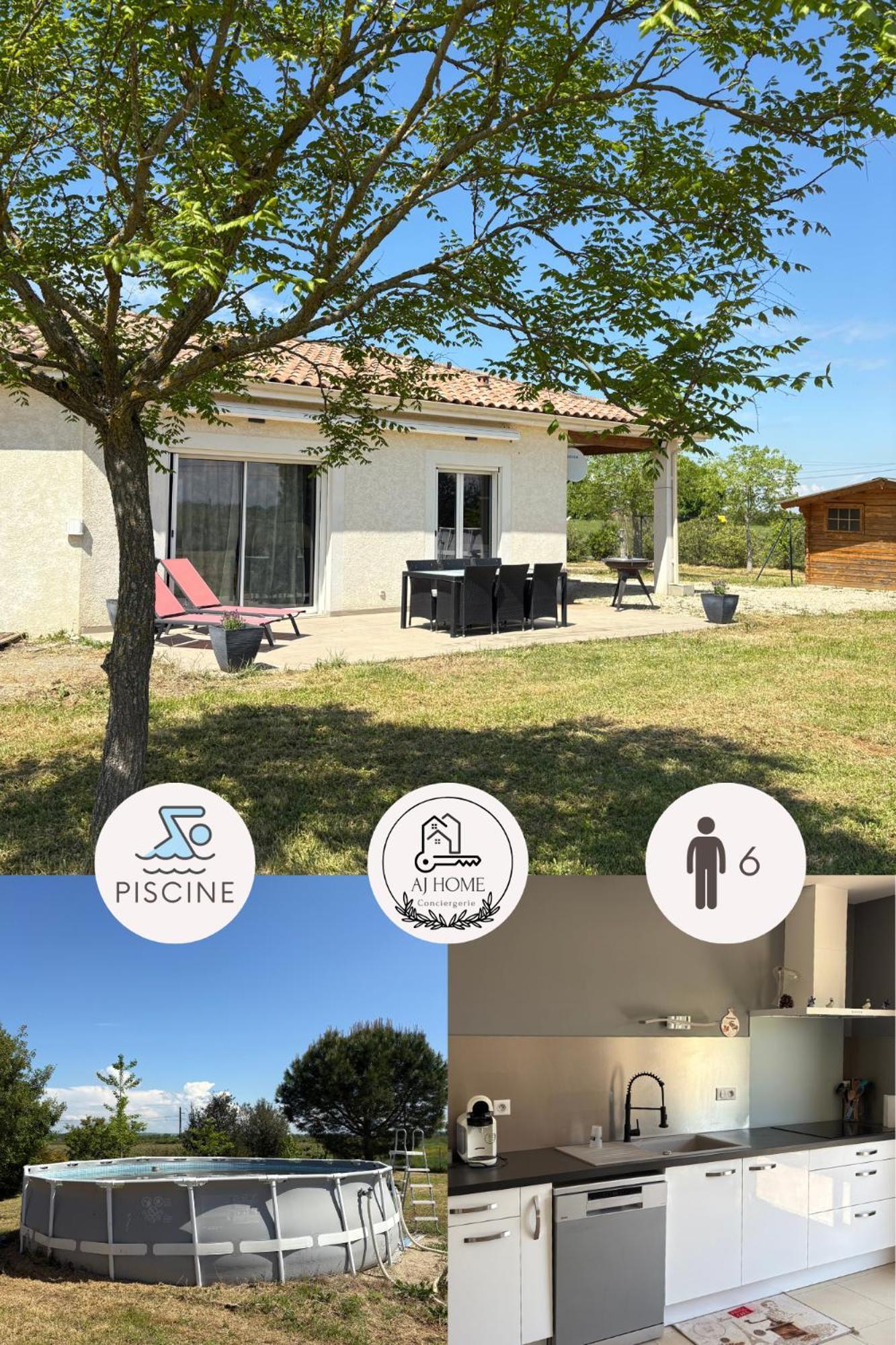 "La Bressolaise" Ideal Familles, Piscine, Calme Bressols Exterior photo